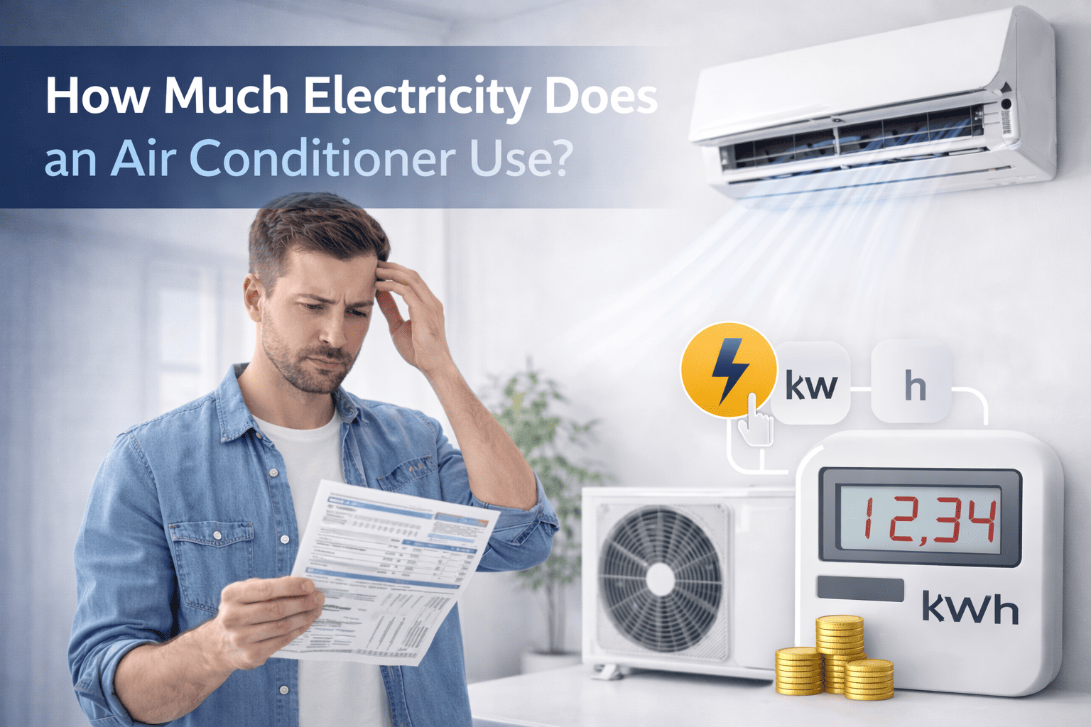 How Much Electricity Does an Air Conditioner Use